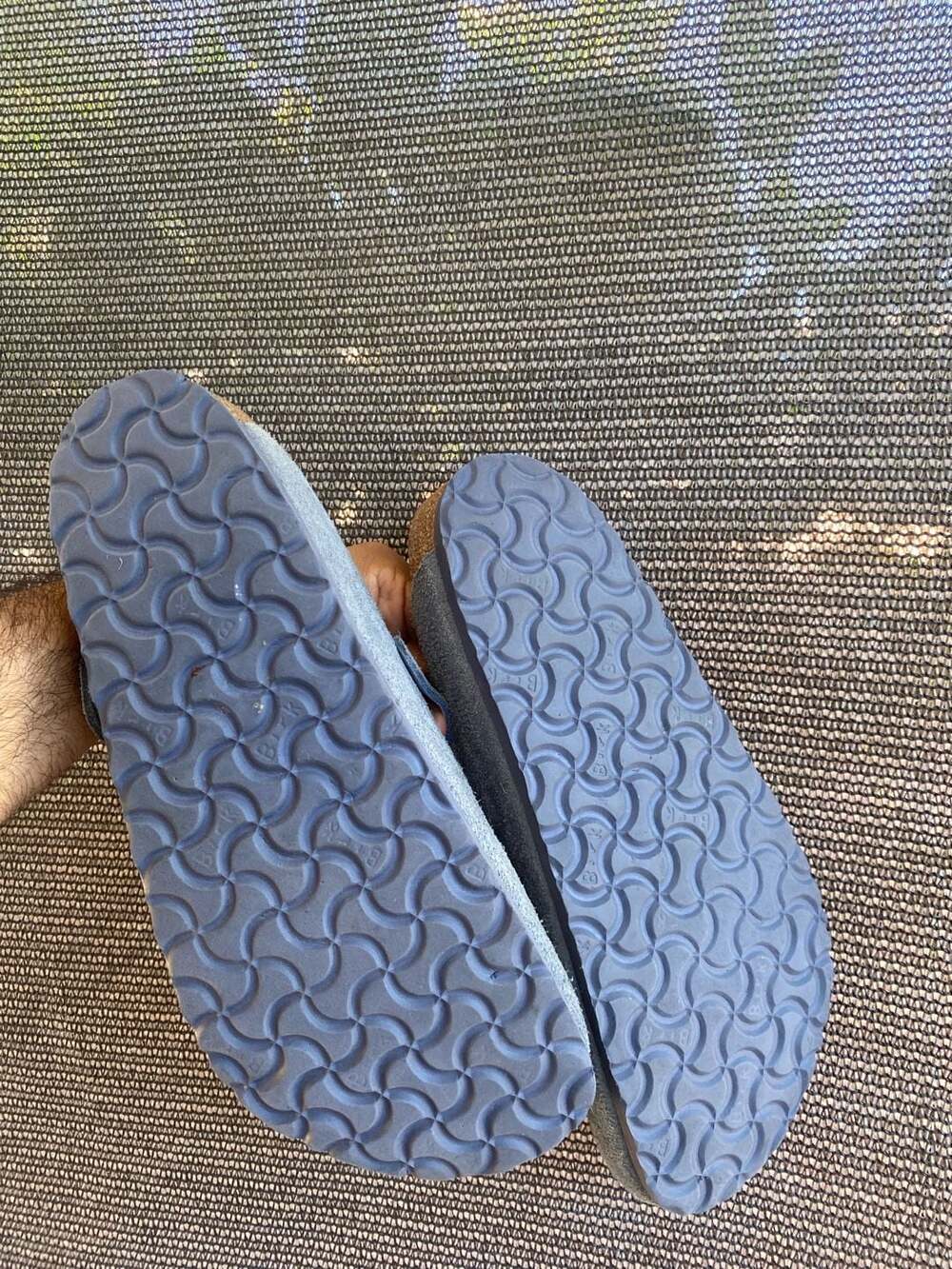 Birkenstock Boston Soft Footbed Suede Clogs in Elemental Blue women’s size 10 - Picture 5 of 7